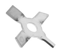 Amosfun Lama Mescolatrice Incrociata Inossidabile per Agitatore da Laboratorio Pala Mescolante Versatile per Miscelazione Uniforme e Operazioni Sperimentali