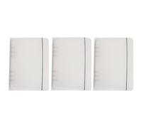 Amosfun Libretto Portaoggetti Unghie Finte 6 Pezzi in Materiale Ecologico Opaco, Pagine Interne per Esposizione Nail Art, per Saloni di Bellezza, Scuole di Estetica e Uso Personale