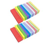 Amosfun Linguette Adesive Colorate 11 Colori 1100 Pezzi per Annotazioni Libri e Quaderni, Rimovibili e Scrivibili, Kit per Organizzazione Studio e Ufficio