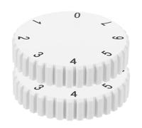 Amosfun Manopole di Controllo della Temperatura del Congelatore 2 Pezzi Manopole in Plastica per Frigorifero Regolazione Precisa della Temperatura Riparazione Amichevole