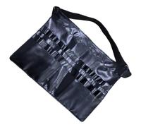 Amosfun Marsupio Cosmetico Portatile in Pu Resistente, Borsa Porta Pennelli da Trucco Cinghia per Truccatori Professionali, Adatta per Riprese e Uso in Esterni