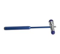 Amosfun Martello Diagnostico Medico Doppia Testa in Plastica Portatile per Esami Neurologici e Riflessi Strumento Diagnostico Affidabile e Facile da Usare per Cliniche e Routine