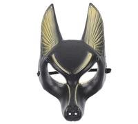 Amosfun Maschera Di Anubis Maschera Di Halloween Mascherata Retrò Uomini Donne Unisex Maschere Maschere Antiche Vintage Accessorio Per Festa Da Ballo