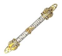 Amosfun Mezuza Decorativa per Porta Mezuza in Metallo Mezuzah Religiosa Ebraica con Preghiera per Porta
