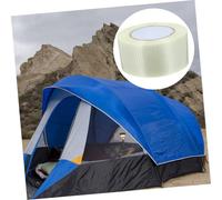 Amosfun Nastro in Fibra Vetro Rinforzato Alta Resistenza e Adesione Nastro Monofacciale per Riparazioni Tende e Teloni per Uso in Edilizia e Alte Temperature