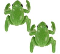 Amosfun Orecchini a Clip Rana per Donna Non Trafitti in Lega di Zinco Leggeri e Resistenti, 2 Pezzi Design Adorabile a Forma di Rana, per Uso Quotidiano