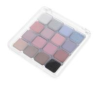Amosfun Palette Ombretti 16 Colori Naturale Opaca e Perlata in Polvere Compatta Design Compatto da Viaggio e Look