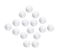 Amosfun Palline Artigianali 100 Pezzi 4 Cm Palline di Polistirolo per Decorazioni Feste di Natale Eventi
