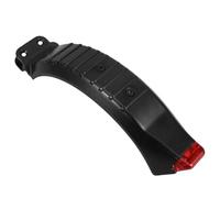 Amosfun Parafango in Plastica Resistente Agli Urti per Posteriore Nero Scooter Elettrico Design Leggero, Supporto per Protezione Durante la Guida