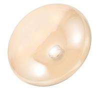 Amosfun Paralume in Vetro Trasparente Oblunga Minimalista per Lampada a Sospensione G9, Facile da Pulire, Elimina gli Angoli D'ombra, per Cucina e Zona Pranzo