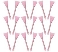Amosfun Pennello Doppio Estremità Confezione da 20 Pezzi in Silicone per Maschera Viso P rosa Riutilizzabile e Facile da Pulire la Cura Giornaliera della Pelle