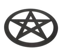 Amosfun Pentacolo Altare Piastrelle Altare In Legno Pentagramma Piastrelle Strega Arte Della Parete Decorazione Per Wicca Altari Rituali Decorazione Della Tavola Accessori Rituali