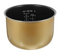 Amosfun Pentola Interna per Cuociriso 5L in Alluminio con Rivestimento Antiaderente Ricambio Universale per Cuoci Riso Elettrico Accessorio Sostitutivo per Cucina Domestica