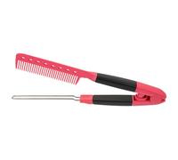 Amosfun Pettine per Chioma a Forma di V Professionale in Materiale Resistente, Strumento Multiuso per Lisciatura e Styling Chioma da Salone, Adatto per Uso Domestico e Professionale,