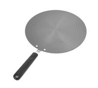Amosfun Piastra Diffusore di Calore Compatibile con Bruciatori A Induzione Piastra Guida Non Termica con Adattatore di Calore per Fornelli A Gas Nero