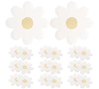 Amosfun Piatti Di Carta Usa E Getta a Forma Di Margherita 7 Pollici 20 Pezzi Piatto Di Carta Per Picnic Feste Bambini Compleanni Facile Da Smaltire