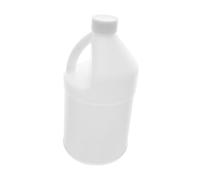 Amosfun Plastica Bianca con Ergonomico Contenitore Riutilizzabile e Antisgocciolamento per Shampoo e Bevande Capacità e Materiale Resistente
