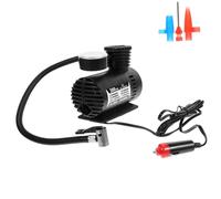 Amosfun Pompa Elettrica per Auto Gonfiatore Compatto per Pneumatici e Attrezzature Sportive Facil Usare Trasportare per Auto Suv Bici