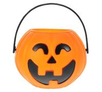 Amosfun Porta Caramelle Di Halloween Secchi Di Zucca Calabaza Halloween Ciotola Di Caramelle Di Scatole Per e Zucche Merenda Bambino Scatola Di Immagazzinaggio
