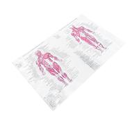 Amosfun Poster Scheletrico per Decorazione Casa Didattico per Comprendere La Struttura Muscolare e Scheletrica Alta con Dettagli Chiari e Testurizzati