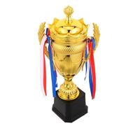 Amosfun Premio in Metallo Oro Mini per Gare, Premio Elegante | Design Raffinato, Simbolo DIY della Vittoria, Conserva Ricordi, Adatto a Scuola, Feste e Premi