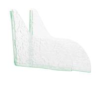 Amosfun Protezione Antispruzzo per Vasca da Bagno in Acrilico Trasparente 2 Pezzi Adesivo, Paraspruzzi Angolare per Doccia e Lavello, Barriera Antiacqua Resistente e Facile da Installare