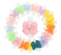 Amosfun Protezione per Cavo Cellulare a Forma di Fiocco 10 Paia, Custodia in Plastica per Cavi Dati, Organizer per Cavi per Computer e Laptop, Prolunga la Durata del Cavo Colore Casuale