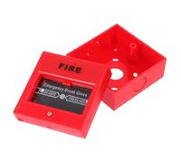 Amosfun Pulsante Allarme Emergenza Reset Manuale Rosso per Sistemi Antincendio Tradizionali Interruttore Sicurezza Affidabile e Facile da Usare con Funzione Reset e Compatibilità