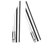 Amosfun Raschietto per Alimenti in Acciaio Inox 304, Set 2 Pezzi Clip di Sicurezza, per Pulizia di Tavoli in Cucine di Ristoranti e Bar