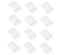 Amosfun Sacchetti per Pillole Trasparenti Riutilizzabili Chiusura a Cerniera per Organizzazione Farmaci Integratori e Piccoli Oggetti da Viaggio