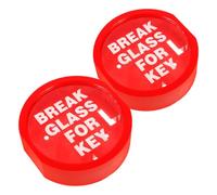 Amosfun Scatola Chiave Password a Parete, 2 Pezzi Cassetta Portachiavi Ignifuga per Chiavi Casa e Veicoli, per Protezione Antincendio in Ambienti Domestici e Aziendali