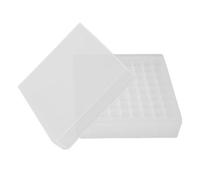 Amosfun Scatola di Conservazione per Congelatore Freezer Scomparti Porta Provetta in Resistente al Freddo Supporto per Microcentrifuga per Laboratorio Organizzatore Sicuro per Campioni