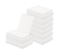Amosfun Set 10 Pezzi Tamponi D'inchiostro Vuoti in Spugna Alta Densità, Tampone D'inchiostro Multifunzione per Artigianato Fai da Te, Uso Ufficio e Decorazioni Creative su Carta, Tessuto