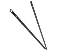 Amosfun Set 2 Aghi in Acciaio per Cucire a Mano la Pelle, Aghi per Pelle Foro Singolo e Doppio, Strumenti Artigianali per Lavorazione Manuale di Cuoio e Accessori di Cucito