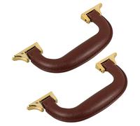 Amosfun Set 2 Maniglie di Ricambio per Valigie e Cassetta Attrezzi in Plastica Resistente, Impugnature Antiscivolo e Leggere per Bagagli e Borse da Viaggio, Accessori Sostitutivi