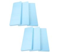 Amosfun Set 6 Pezzi Pannelli Schiuma Alta Densità 30x10x2 Cm Rigidi e Leggeri per Modellismo e Fai da Te Artigianale, Fogli per Creazione Modelli Scena e Progetti Creativi