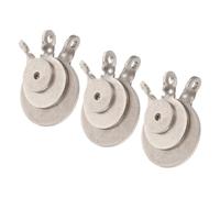 Amosfun Set 9 Pezzi Bersagli in Acciaio Inossidabile 304 per Tiro al Bersaglio, Bersagli da Competizione Resistenti agli Urti, Accessori Pratici per Allenamento e Pratica Outdoor