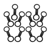 Amosfun Set da 10 Pezzi Clip Porta Maschera da Snorkeling in Silicone, Supporto per Maschera da Sub Fermo Sicuro, Accessori per Immersioni e Snorkeling per Adulti, Attrezzatura Subacquea