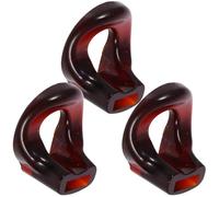 Amosfun Set da 3 Bocchini per Flauto Professionali, Sostituzioni per Bocchino Strumento Musicale, Aiuto per Soffio Flauto, Accessori per Principianti e Musicisti, Resistenti senza Odori,