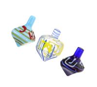 Amosfun Set Di 3 Gyros Per Hanukkah Bomboniera Per La Festa Di Hanukkah Ornamento Dreidel Fermacarte Per Le Feste Gioco Dreidel Classico Regalo Menorah Regalo Di Tradizione Ebraica