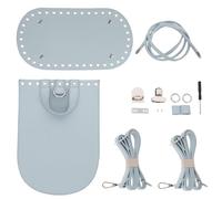 Amosfun Set per Creazione Zaino Fai da Te in PU Materiali e Accessori per Borse Intrecciate, Completo per Artigiane e Principianti, Adatto a Uso Manuale e Quotidiano