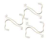 Amosfun Set Scarpiera per ingresso Oro Scarpiera Espositore Fornitura Supporto Elegante Display Facile da Pulire Pezzi