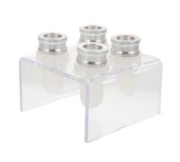 Amosfun Stampo per Rossetto Fai da Te da 12,1mm in Silicone Facile da Sformare, Set Semplice e Pratico 4 Stampi per Rossetti per Uso Professionale e Amatori