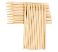 Amosfun Strumenti per Disegnare e Graffiare in Bambù 150 Pezzi, Penne per Pittura a Graffio Bordi Lisci, Accessori Fai da Te, Kit per Sviluppo Motorio e Creativo, per Arte e Giochi