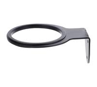 Amosfun Supporto Asciugacapelli da Parete in Acciaio Inox Design Perforato, Porta Phon Bagno Resistente e Leggero, Adatto per Uso Domestico e Wc Colore Casuale