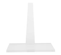 Amosfun Supporto per Cornice per Foto Arredamento Moderno Piccolo cavalletto da Esposizione espositore per Foto cavalletto espositivo Trasparente Supporto Piatto Acrilico Transparent