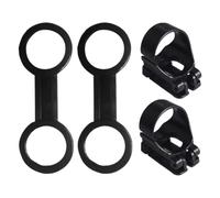 Amosfun Supporto per Maschera e Porta Tubo da Snorkel in Silicone Riutilizzabile, Clip a Sgancio Rapido Piccola e Resistente, Accessori per Snorkeling Subacqueo, Confezione 4 Pezzi