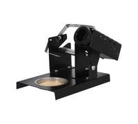 Amosfun Supporto per Saldatore in Metallo Base Isolata, Portapenne per Saldatore Compatto per Stazioni di Saldatura, Accessorio Professionale per Assemblaggio Componenti Elettronici