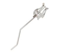 Amosfun Supporto Portatile per Spartiti per Sassofono Clip in Ferro Argento, Morsetto Compatto per Cartella Spartiti, Accessorio per Sassofonisti in Marcia, Leggero e Facile da