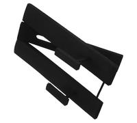 Amosfun Supporto Ventaglio in Bamboo Giapponese Elegante e Leggero Base per Esposizione e Conservazione Ventagli Mano Stand Decorativo per Casa e Mostre Nero